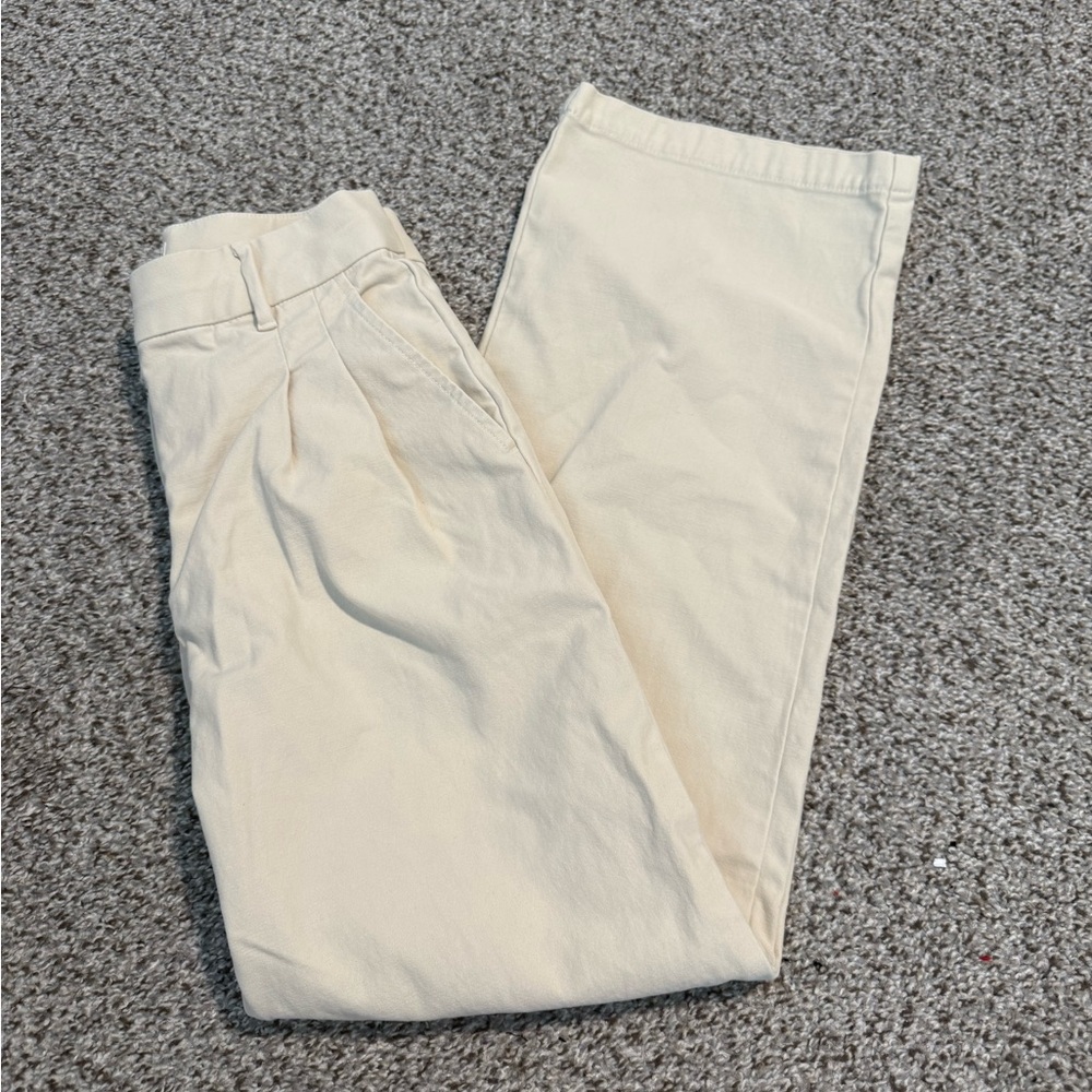 Wilfred Free High-Waisted Pleated Wide Leg Pant